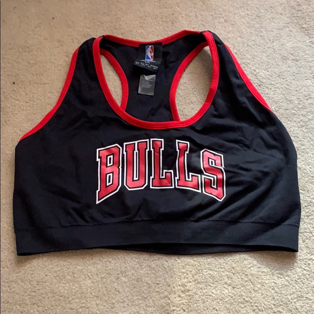 Bulls sports bra